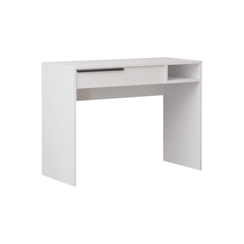 Bureau Boyum 100x44.5x75 Cm En De Panneau De Particules - Blanc
