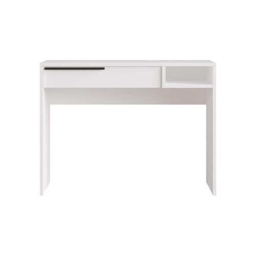 Bureau Boyum 100x44.5x75 Cm En De Panneau De Particules - Blanc