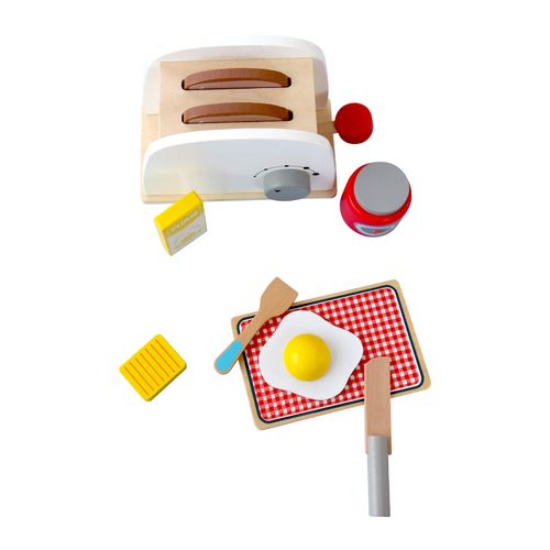 Jeu De Grille-pain Pour Enfants Serapias à Partir De 3 Ans Bois Multicolore