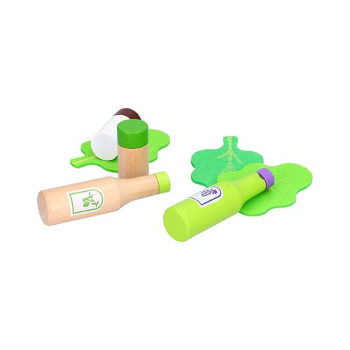 Jeu De Salade Pour Enfants Tanah à Partir De 3 Ans Bois Multicolore