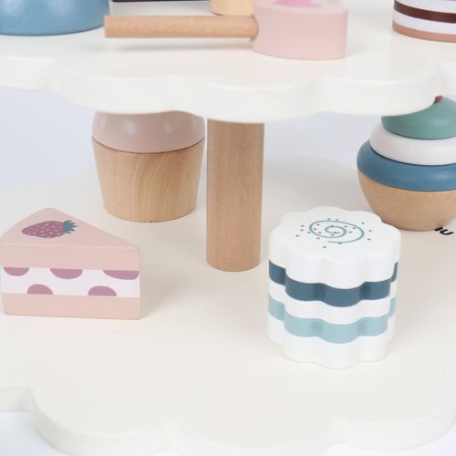 Jeu De Desserts Et Pâtisseries Pour Enfants Naryal à Partir De 3 Ans Bois Multicolore