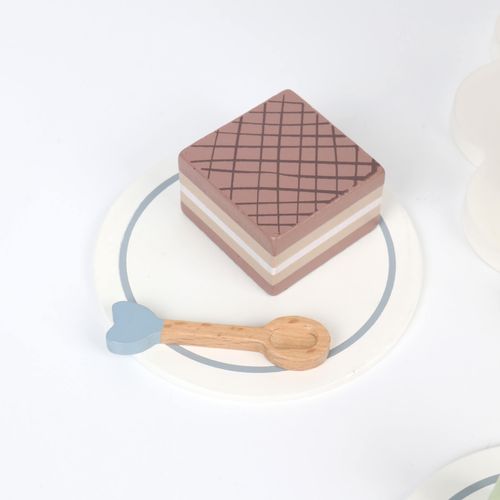 Jeu De Desserts Et Pâtisseries Pour Enfants Naryal à Partir De 3 Ans Bois Multicolore