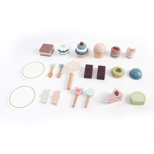 Jeu De Desserts Et Pâtisseries Pour Enfants Naryal à Partir De 3 Ans Bois Multicolore