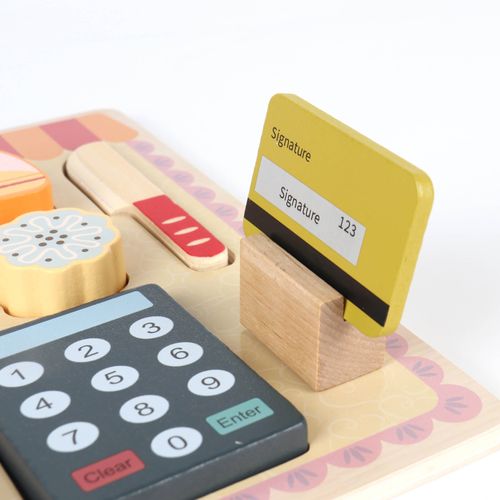 Jeu Set De Boulangerie Pour Enfants Myrcia à Partir De 3 Ans Bois Multicolore