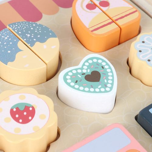 Jeu Set De Boulangerie Pour Enfants Myrcia à Partir De 3 Ans Bois Multicolore