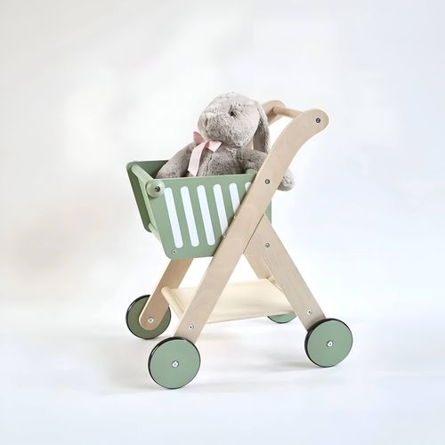Jeu Chariot Pour Enfants Bakly à Partir De 3 Ans Bois Multicolore 53x43x29