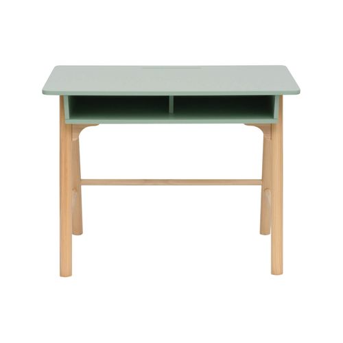 Bureau Pour Enfants Luan 70x90x50 Mdf Pin Vert D'eau Marron