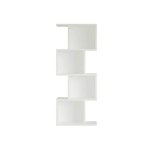 Bibliothèque Murale  Balay 125x50x25 Panneau De Particules Blanc Moderne