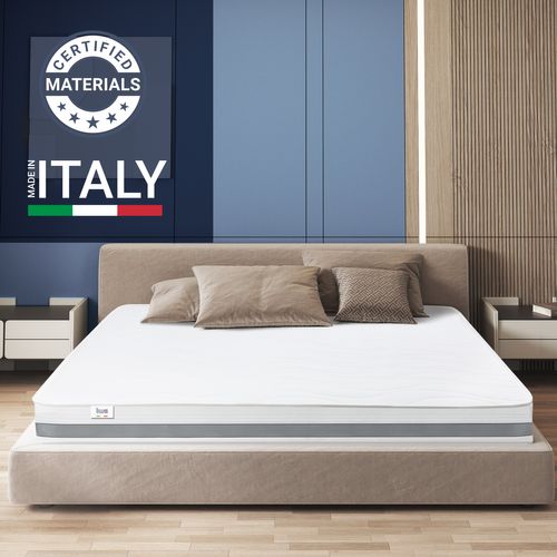 Matelas Mousse 180x200 cm BASIC Epaisseur 20 cm Made In Italy