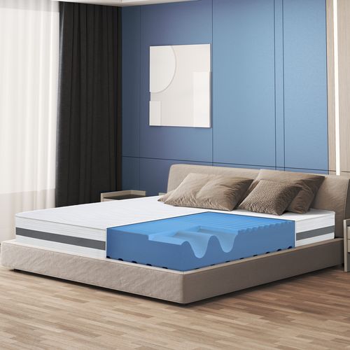 Matelas Mousse 90x200 cm BASIC Epaisseur 20 cm Made In Italy