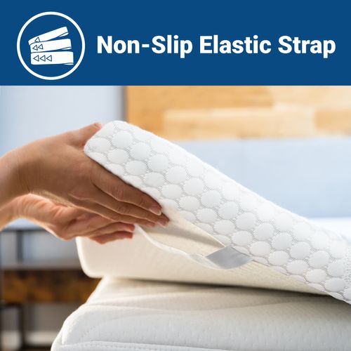 Surmatelas Simple 80x190 Topper à Mémoire De Forme 6 Cm Made In Italy