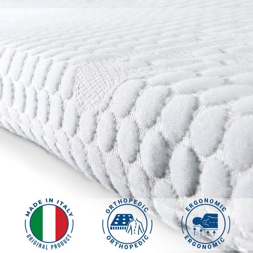 Surmatelas Double 140x190 Topper à Mémoire De Forme 6 Cm Made In Italy