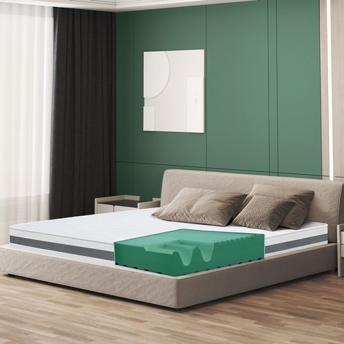 Matelas Mousse 80x200 cm BASIC Epaisseur 16 cm Made In Italy