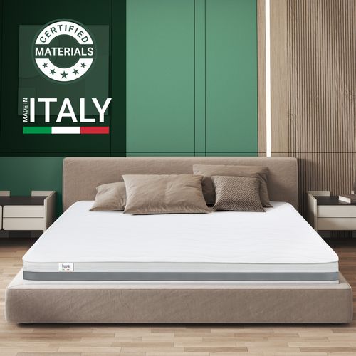 Matelas Mousse 160x200 cm BASIC Epaisseur 16 cm Made In Italy