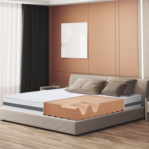 Matelas Mousse 80x200 cm BASIC Epaisseur 25 cm Made In Italy