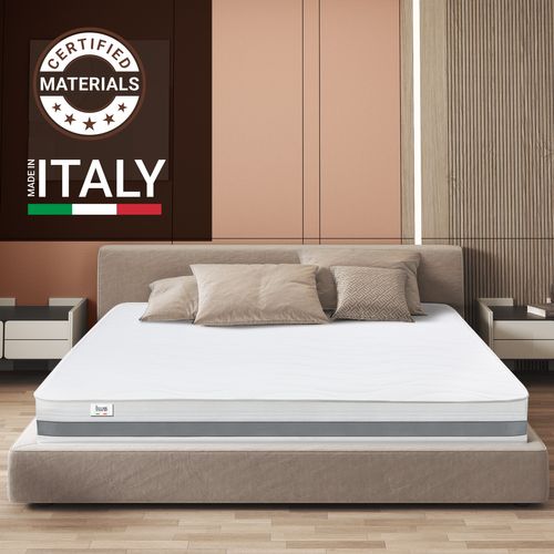 Matelas Mousse 160x200 cm BASIC Epaisseur 25 Cm Made In Italy
