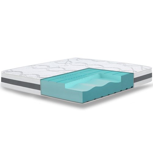 Matelas Mousse 160x200 Carbon - Hauteur 16 Cm - Made In Italy