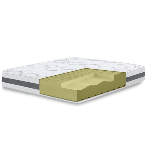 Matelas Mousse 180x200 Carbon - Hauteur 20 Cm - Made In Italy