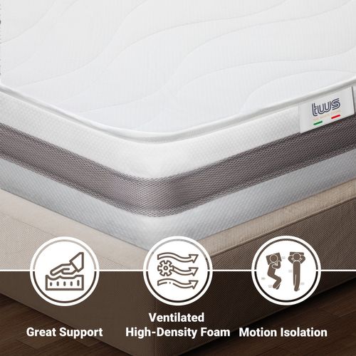 Matelas à Ressorts Ensachés 80 X 190 Evolution 20 Cm Made In Italy