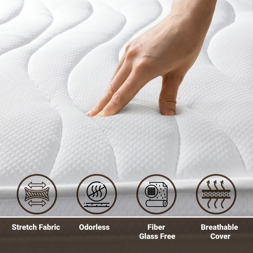 Matelas à Ressorts Ensachés 80 X 190 Evolution 20 Cm Made In Italy