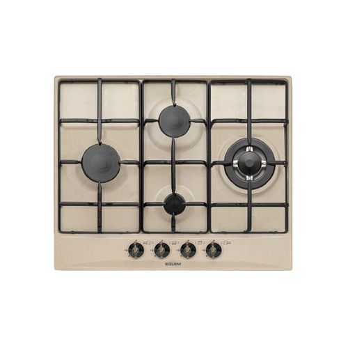 Plaque Gaz Encastrable Gt645sa Sable Gaz 4 Foyers