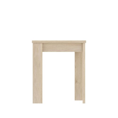 Table Extensible Alamaro, 67/134x67h79 Cm, Chêne