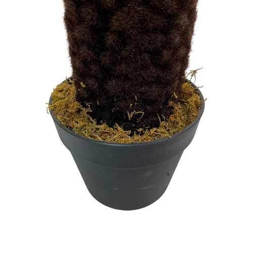 Plante Artificielle Cycas Siyar 90x35x35 Polyéthylène Vert Marron