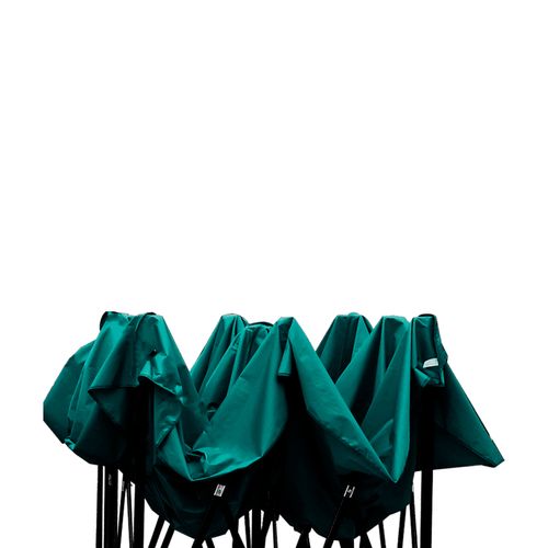Housse De Remplacement Gazebo Vert Polyester Oxford 800d 3x3