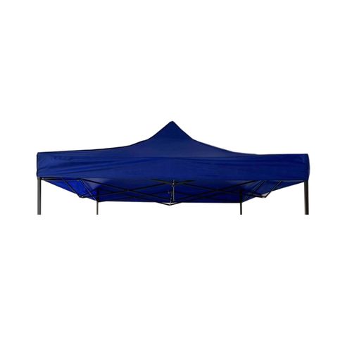 Gazebo Couverture De Toit Bleu Polyester Ombrage 3x3