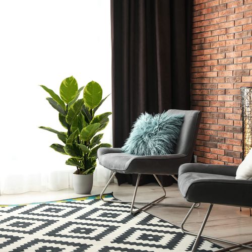 Plante Artificielle Figuier De Barbarie Baishi 90x35x35 Peva Polyéthylène Vert Marron