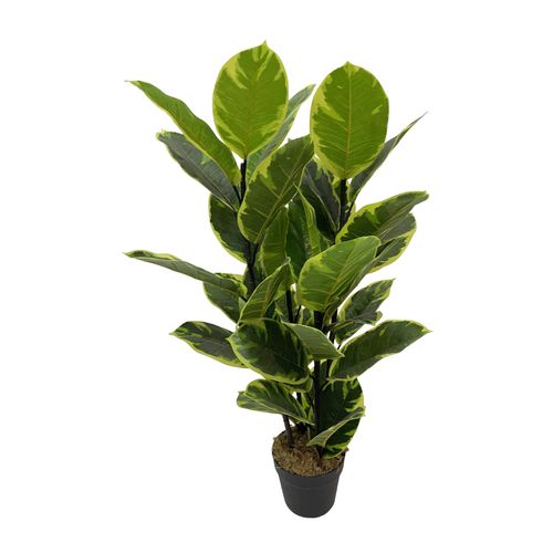 Plante Artificielle Figuier De Barbarie Baishi 90x35x35 Peva Polyéthylène Vert Marron