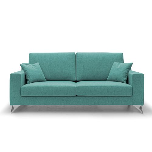 Michael Canapé En Tissu Imperméable Antitache T03 166 Cm Vert Aquamarine