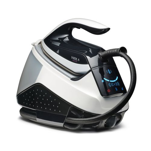 Voilà F.6.5 Centrale Vapeur, Pression De 6,5 Bars, Écran Tactile, Débit Vapeur 400g, Repassage Facil