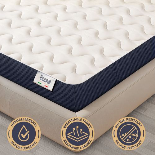 Matelas Mousse 140 X 200 Essential 14cm Made In Italy