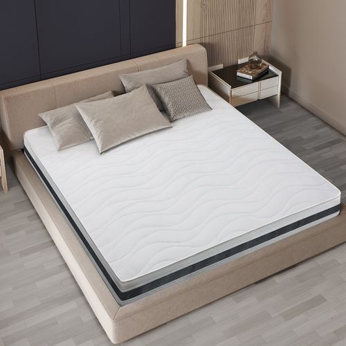 Matelas 140x190 Cm En Waterfoam Hypoallergénique, 16 Cm