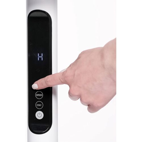 Spring X9 Ventilateur Sur Pied Silencieux Et Puissant Avec Télécommande - 9 Vitesses + Turbo Et Eco