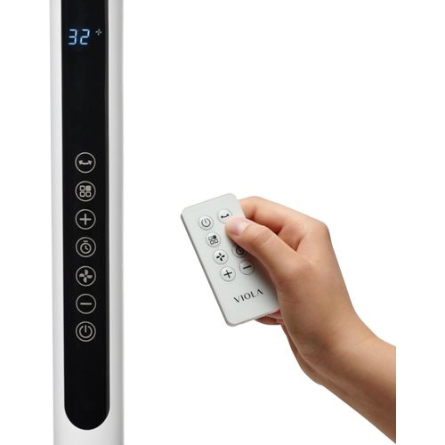 Spring X32 Ventilateur Sur Pied Silencieux Avec Télécommande, Moteur Brushless Économie, Puissant Fl