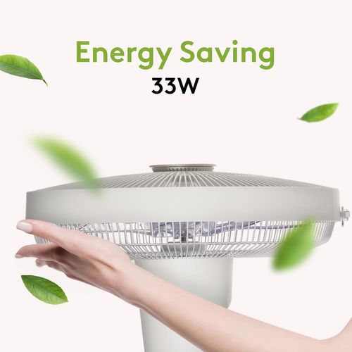 Spring X32 Ventilateur Sur Pied Silencieux Avec Télécommande, Moteur Brushless Économie, Puissant Fl