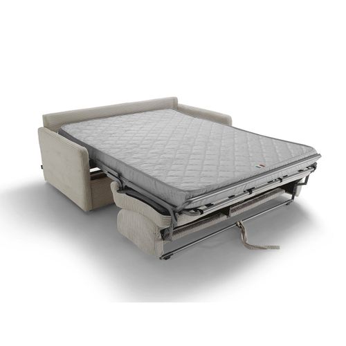 Canapé Convertible 3 Places En Velours Côtelé