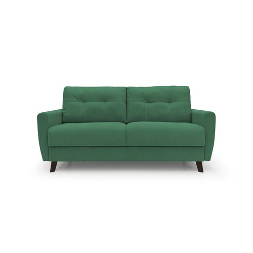 Callisto Canapé Lit Convertible En Tissu Doux Imperméable T02 188 Cm (mat. 140x197) Vert