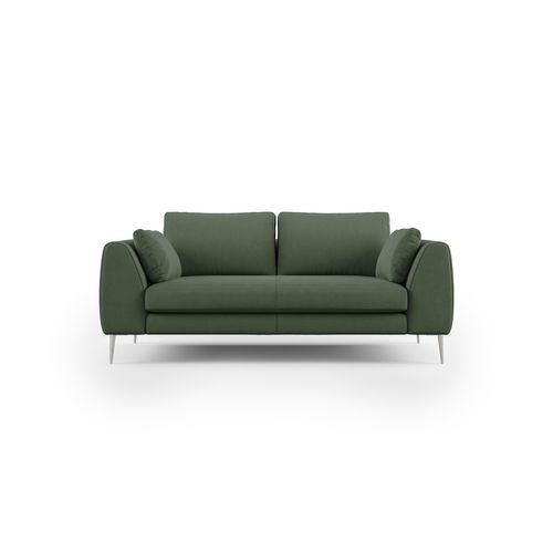 Plano Canapé Moderne En Microfibre Technique Détachable T11 176 Cm Vert