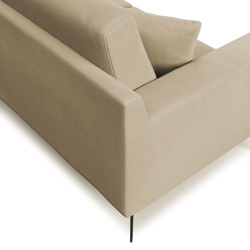 Prestige Canapé Moderne En Microfibre Détachable T11 146 Cm Beige