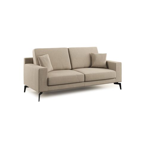 Prestige Canapé Moderne En Microfibre Détachable T11 146 Cm  Taupe