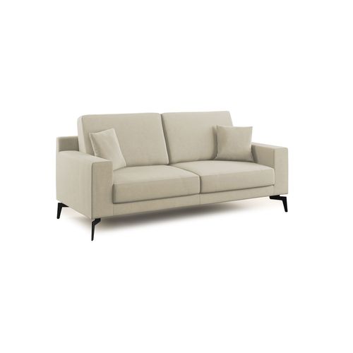 Prestige Canapé Moderne En Microfibre Détachable T11 166 Cm  Creme