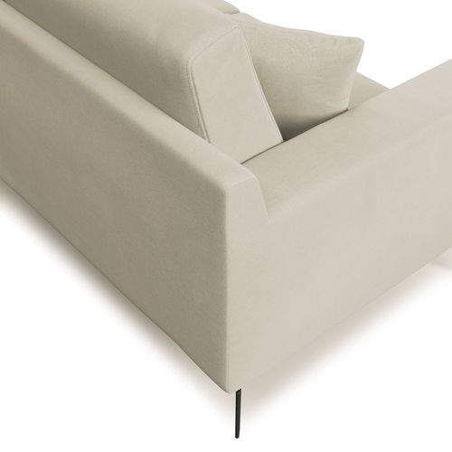 Prestige Canapé Moderne En Microfibre Détachable T11 166 Cm  Creme
