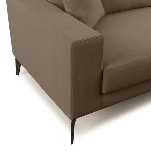 Prestige Canapé Moderne En Microfibre Détachable T11 186 Cm  Brun