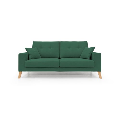 Danish Canapé Moderne En Tissu Doux Imperméable T02 166 Cm Vert