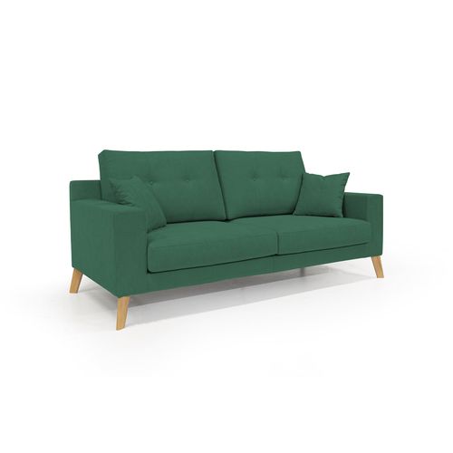 Danish Canapé Moderne En Tissu Doux Imperméable T02 166 Cm Vert