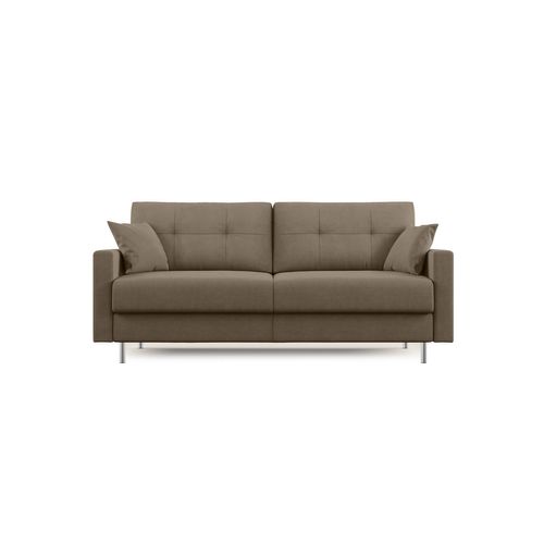 Megan Canapé Convertible En Microfibre Détachable T11 168 Cm (mat. 120x197) Brun