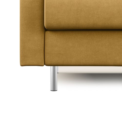 Megan Canapé Convertible En Microfibre Détachable T11 168 Cm (mat. 120x197) Jaune